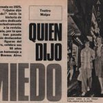 1925 – ¡Quién dijo Miedo!